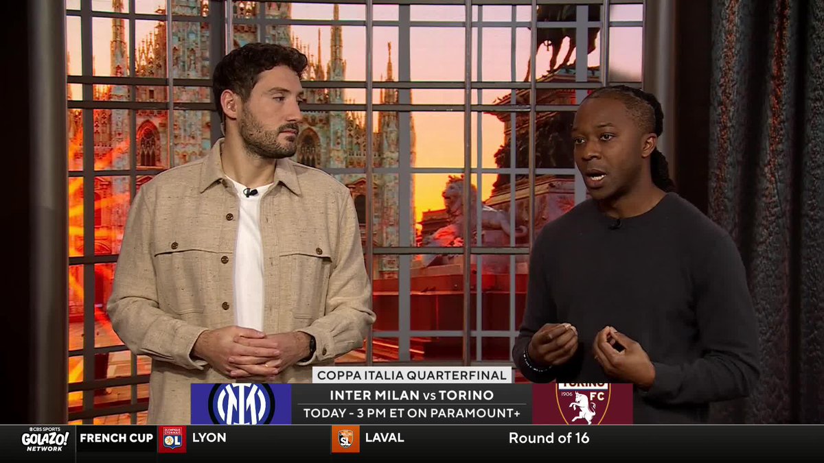 “I see a team that’s balanced.” Nico Cantor and Michael Lahoud discuss Cristian Chivu’s Inter squad ahead of their Coppa Italia match vs. Torino 🇮🇹