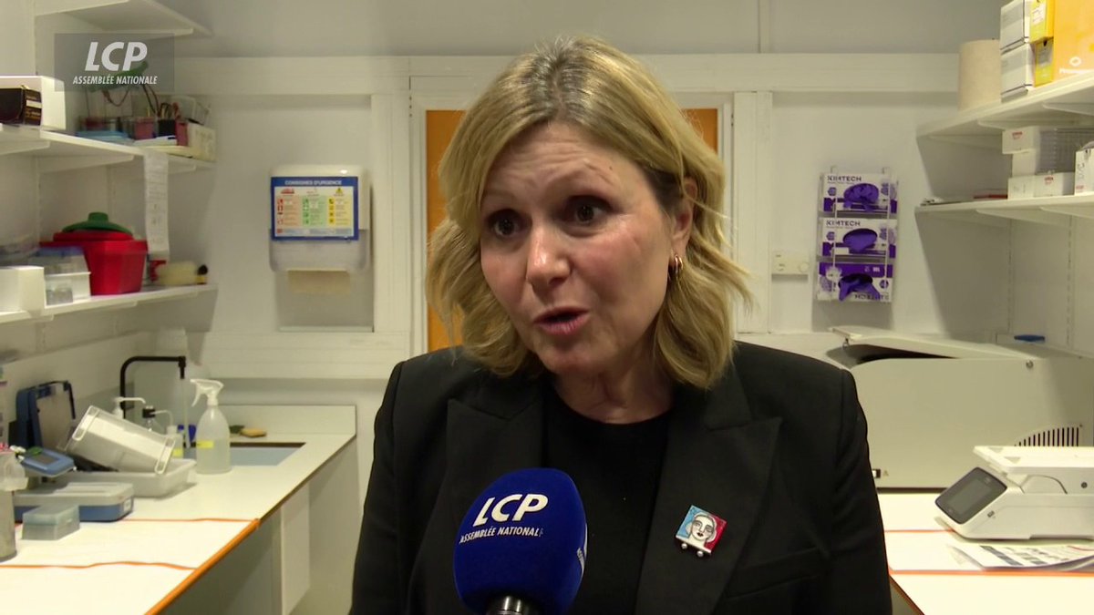 "J'ai mené la bataille du perchoir pour devenir présidente de l'Assemblée en ayant ce cancer", indique Yaël Braun-Pivet. "Une vie professionnelle peut permettre d'occuper de grandes responsabilités tout en ayant des soins, aujourd'hui je suis toujours sous traitement". #DirectAN