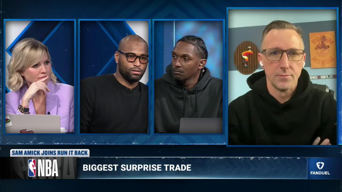 Giannis is interested in joining the Timberwolves 👀 Sam Amick explains why that trade is difficult to pull off: "They don't have draft assets...(Jaden McDaniels) is far and away the most important piece." Sam Amick | Michelle Beadle | DeMarcus Cousins | Lou Williams