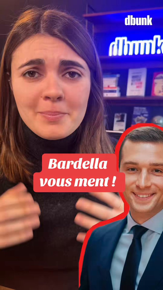 🚨Bardella est officiellement l’arnaque du siècle. Il jure qu’il a changé, que Trump n’a jamais été son modèle… alors qu’il l’encense depuis des années. C’est sa méthode : déjà en 2019, il théorisait que « les fake news d’aujourd’hui seraient les vérités de demain ».