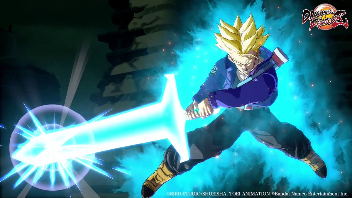 #DRAGONBALLFIGHTERZ | Dramatic Finishes! Trunks fights for justice against the twisted Zamasu (Fused). Time to rewrite fate! #DBFZ