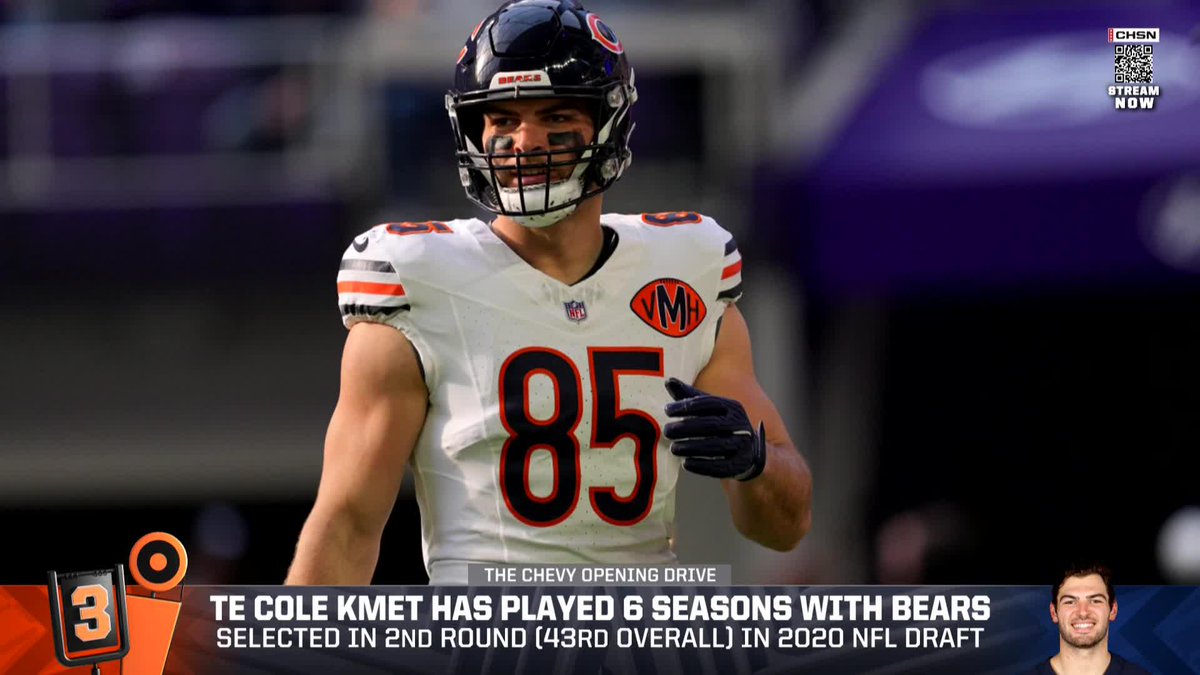 "I think that Cole Kmet, it's hard to just reduce him to a line on your payroll." Cole Kmet has 2 years left on his contract an a cap hit of $11.6M in 2026 &amp; 2027 David Haugh and Clay Harbor discuss his future in Chicago: