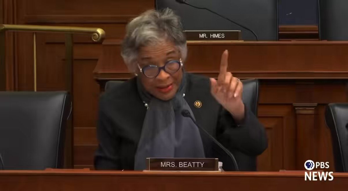 NEW 🚨 Unhinged Democrat berated Scott Bessent AGAIN! Rep Joyce Betty" You can answer yes or no" Bessent "Starts answering" Betty" NO NO, You can either say I won't answer" Bessent "option 3" Betty "LET THE RECORD SHOW HE REFUSES TO ANSWER, NOW YOU WILL FEEL MY WRATH" Excuse me? Your wrath? These Democrats have done NOTHING but destroy the country, they're incompetent people, yet they want to sit in their perch and preach to Bessent and the American people. I'm so sick and tired of these incompetent morons who deserve ZERO respect trying to lecture everyone else. The Save act better be passed so these incompetent morons never get elected into office again. Can anyone name one piece of legislation Joyce Betty has done in her tenure in congress? No? Neither can I.