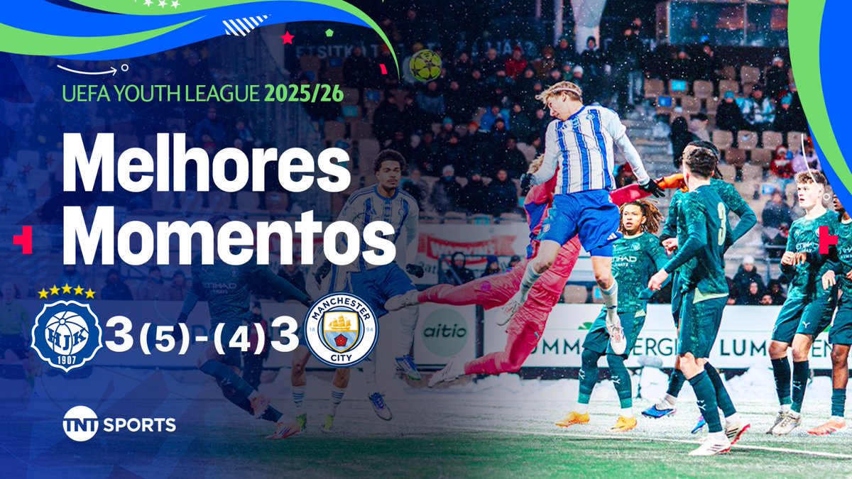 AVANÇA O HELSINKI! 🔛🔝Em jogo eletrizante e disputa por pênaltis, o clube finlandês vence e avança na Youth League. Veja os melhores momentos! #MFM #YouthLeague #PósJogo 🎙️ @ennioricanelo