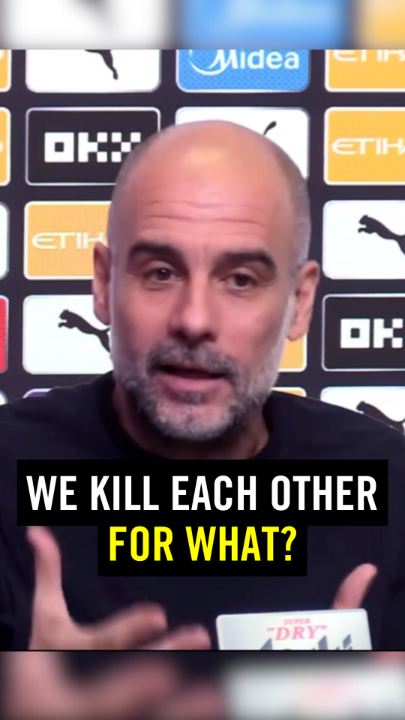 Thank you Pep Guardiola for using your platform. Governments killing, displacing and dehumanising millions across the world want to make us think it's normal. But Guardiola is right. We can't look away. And we cannot accept it. What is being asked of us right now is to fight for justice, for every single human. You're not alone. Let's do it together. 🕯️ PepTeam