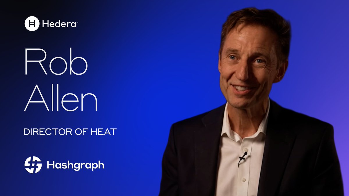 How do enterprises move from experimentation to production on Hedera? 🎥 Rob Allen.Ħ, Director of HEAT Hashgraph, breaks down real-world adoption, HashSphere’s role in Project Acacia, and what sets Hedera apart for enterprise &amp; public-sector use cases.