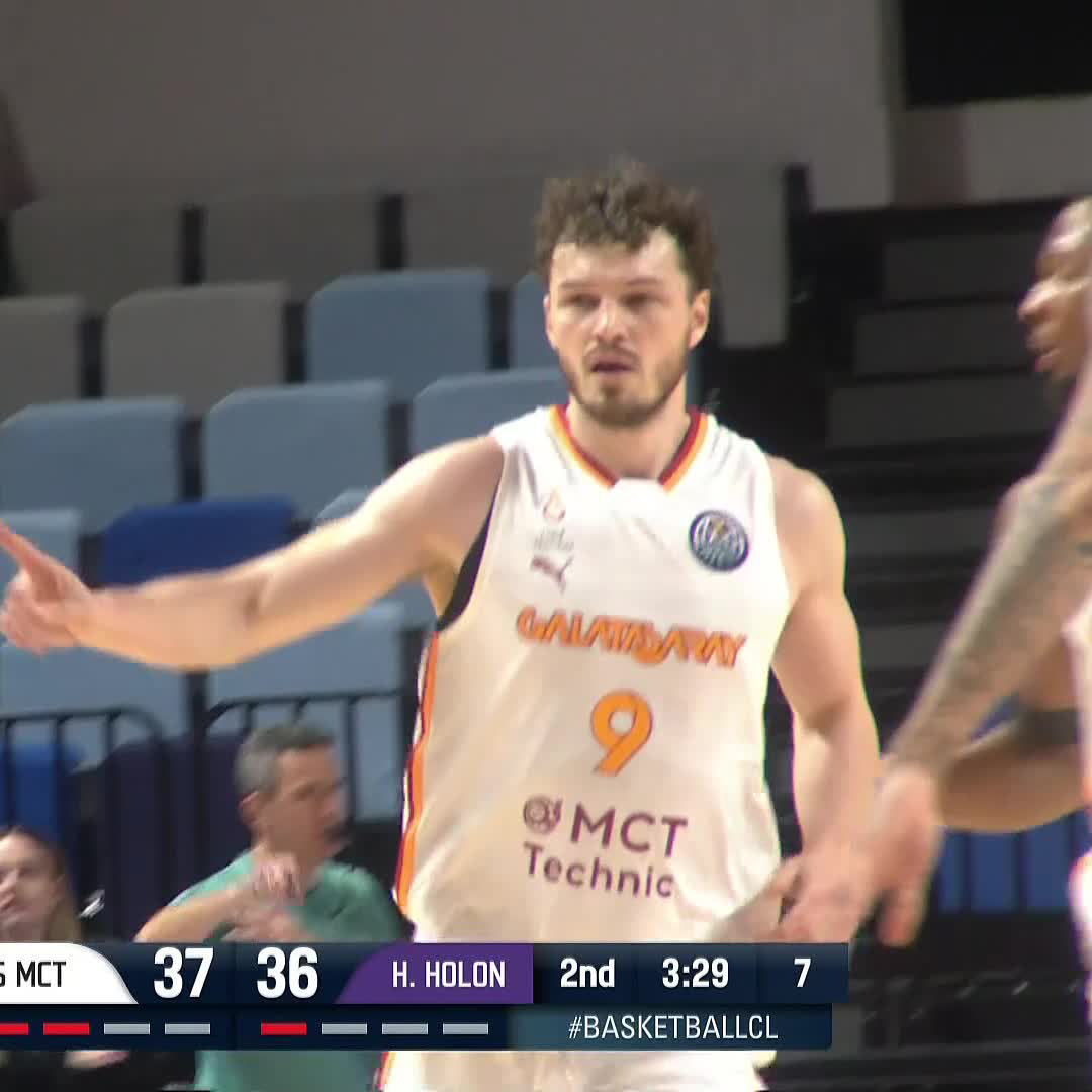 Extra pass = extra points 🎯 #BasketballCL I @gsbasketbol