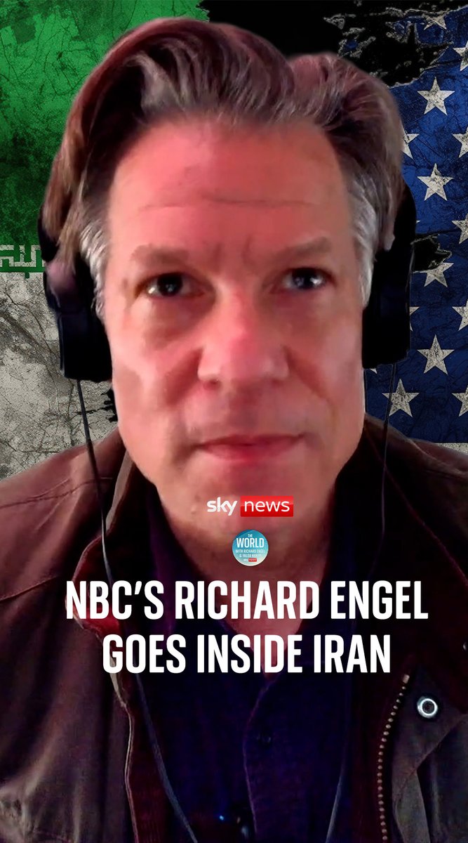 What is the mood like in Iran after the crackdown? NBC's Richard Engel is one of the few western journalists inside Iran and speaks to Yalda Hakim from Tehran on this week's The World podcast. Listen wherever you get your podcasts 🎧👉
