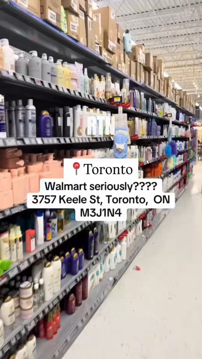 Walmart in Toronto criticized for locking the hair products that mainly black women buy 😮🇨🇦