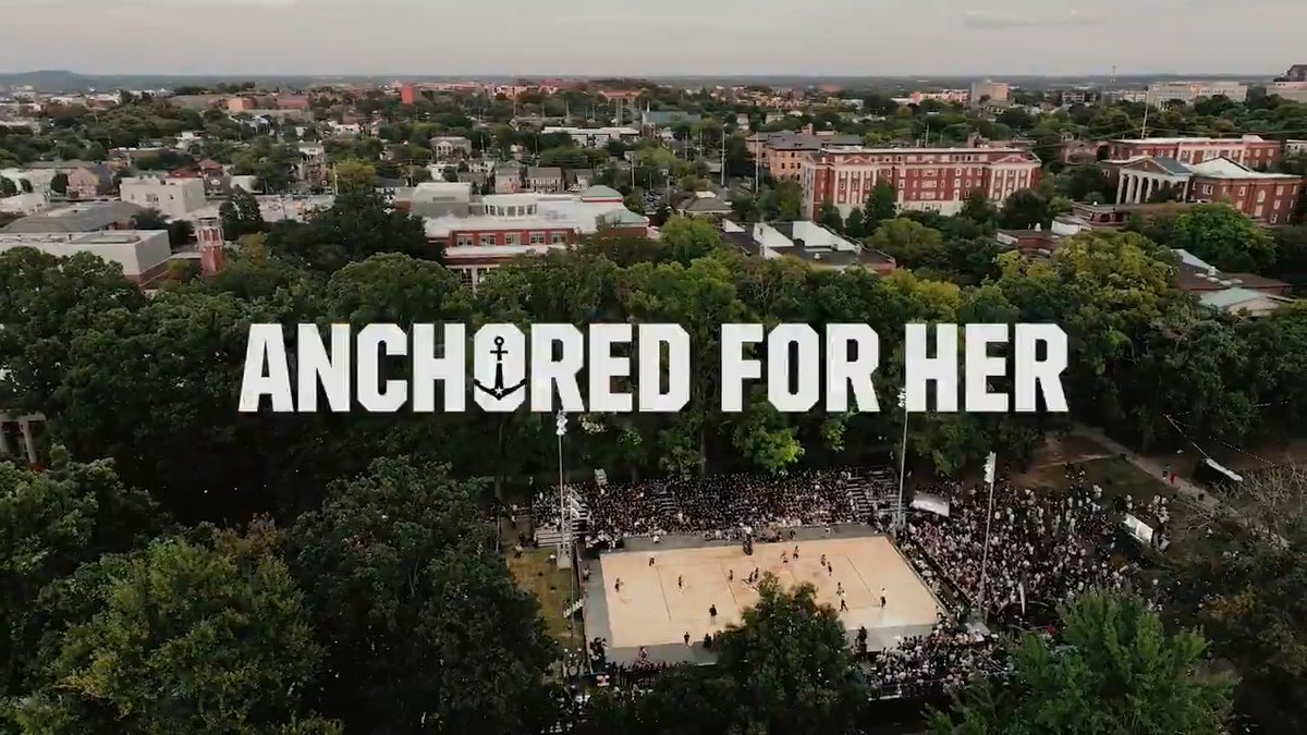 Be bold. Be fearless. Be champions. We are Anchored for Her.