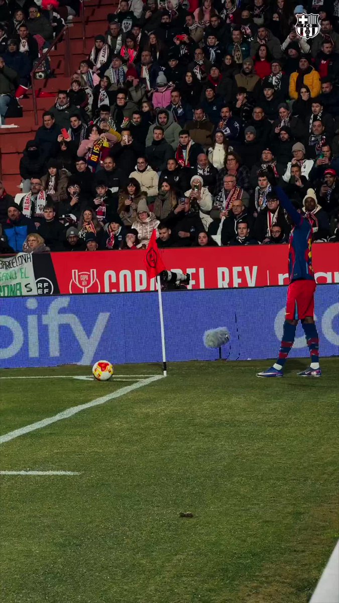 🚩 From the corner flag