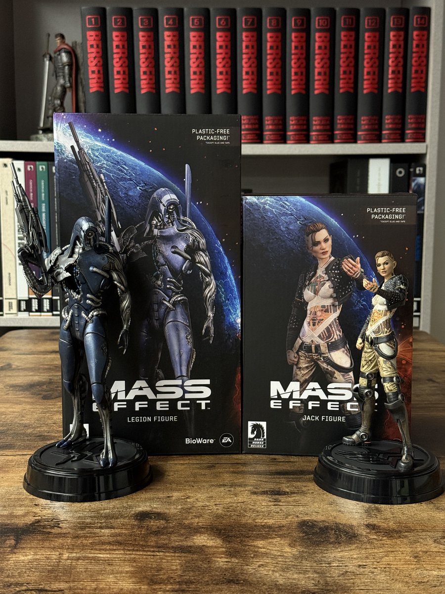Our Mass Effect: Jack & Legion Figures are now shipping! Join us as we unbox the powerful biotic and intelectual geth. Get ready to add these squad mates to your #MassEffect collection today! Dark Horse Comics BioWare Mass Effect #Legion #Jack