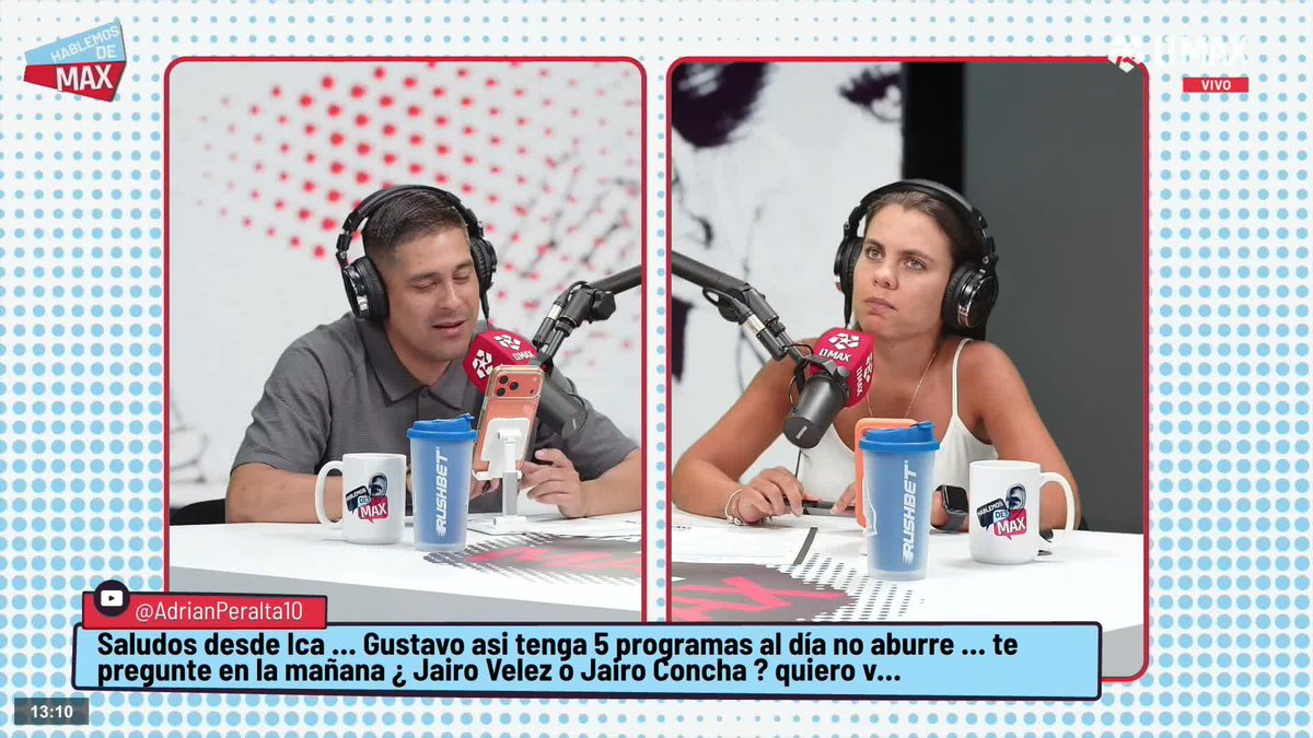 🎙️DEBATE PICANTE: ¿Jairo Concha o Jairo Vélez? Like: Jairo Vélez Retuit: Jairo Concha #HablemosDeMAX Ingresa al programa 👉🏽 📅 De lunes a jueves a la 12:30 p.m.