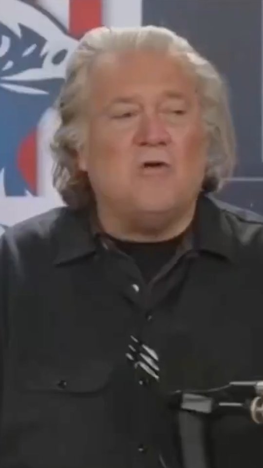 Trump's former White House chief strategist Steve Bannon — who exchanged thousands of texts and emails with Jeffrey Epstein btw — is calling for ICE agents to surround polling places ahead of the 2026 midterms, despite no evidence of widespread voter fraud. If the federal government can send officers to interfere in state elections, we're living under a dictatorship.