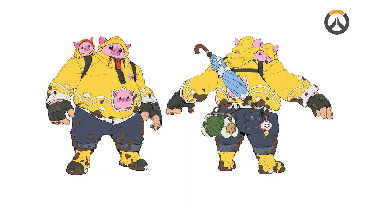 That Rainy Day Roadhog though 🐷☔ #OWSpotlight2026