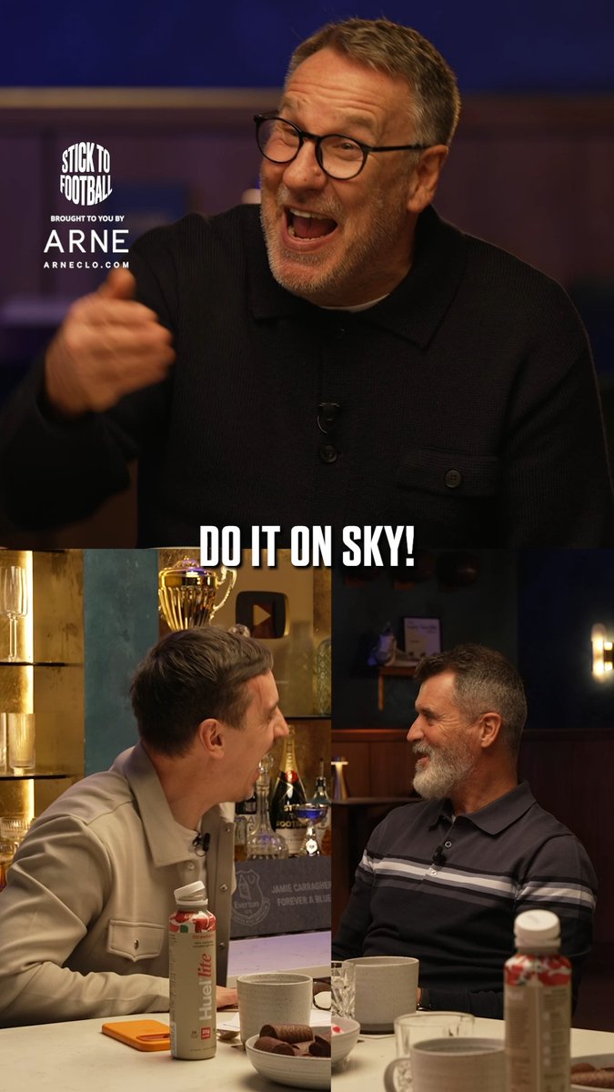 "I don't just do it on Sky!" 😂 We all make mistakes Merse! 🤷‍♂️