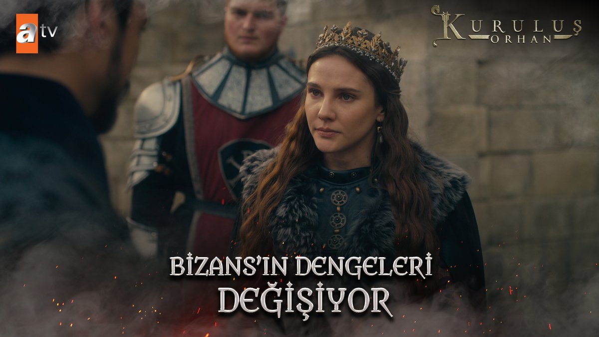 Bizans'ın dengelerini Sultan Orhan belirliyor. "İçimizdeki çürükleri sen çıkardın ama cezasını ben vereceğim!" #KuruluşOrhan atv