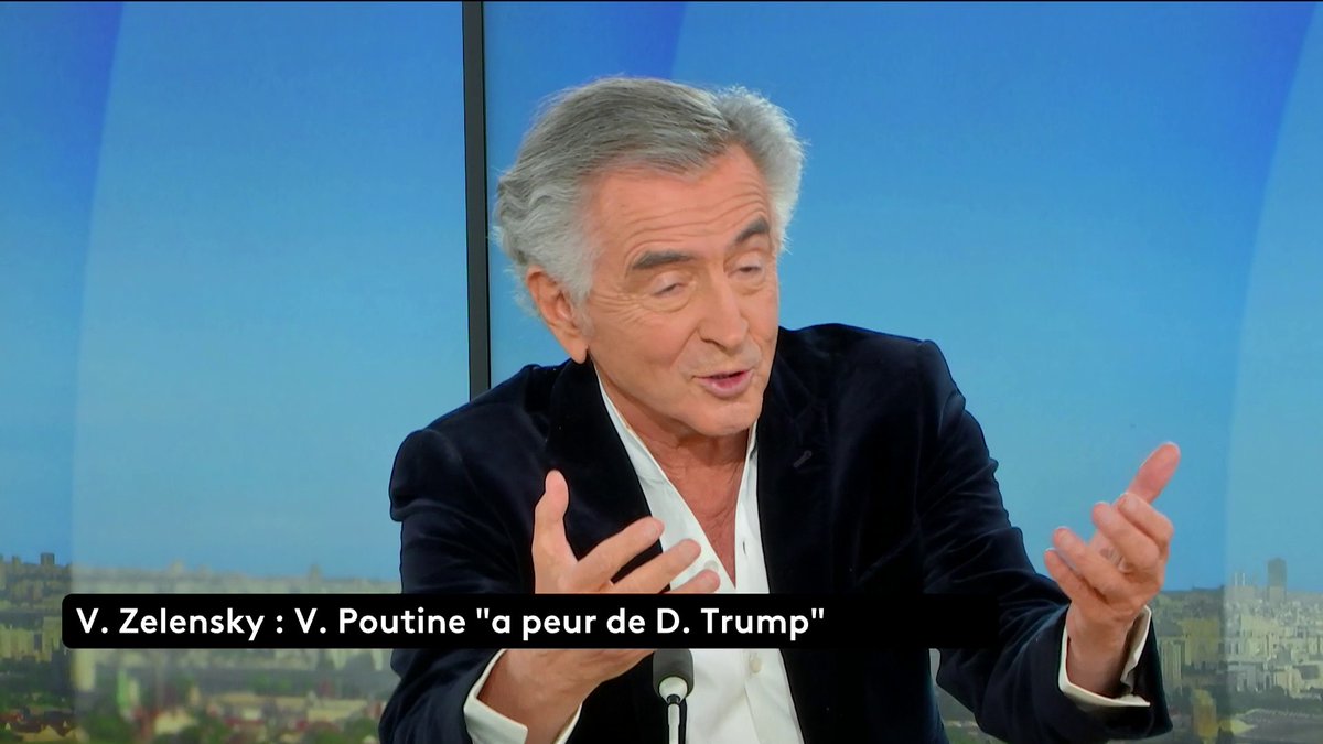 🔴 🗣️ Guerre en Ukraine : "Quand Poutine dit aux Européens que s'il y avait un affrontement, eux iraient en enfer et les soldats russes iraient au paradis, [...] il raisonne comme Daech", estime le philosophe Bernard-Henri Lévy Bernard-Henri Lévy. #ToutEstPolitique #Canal16