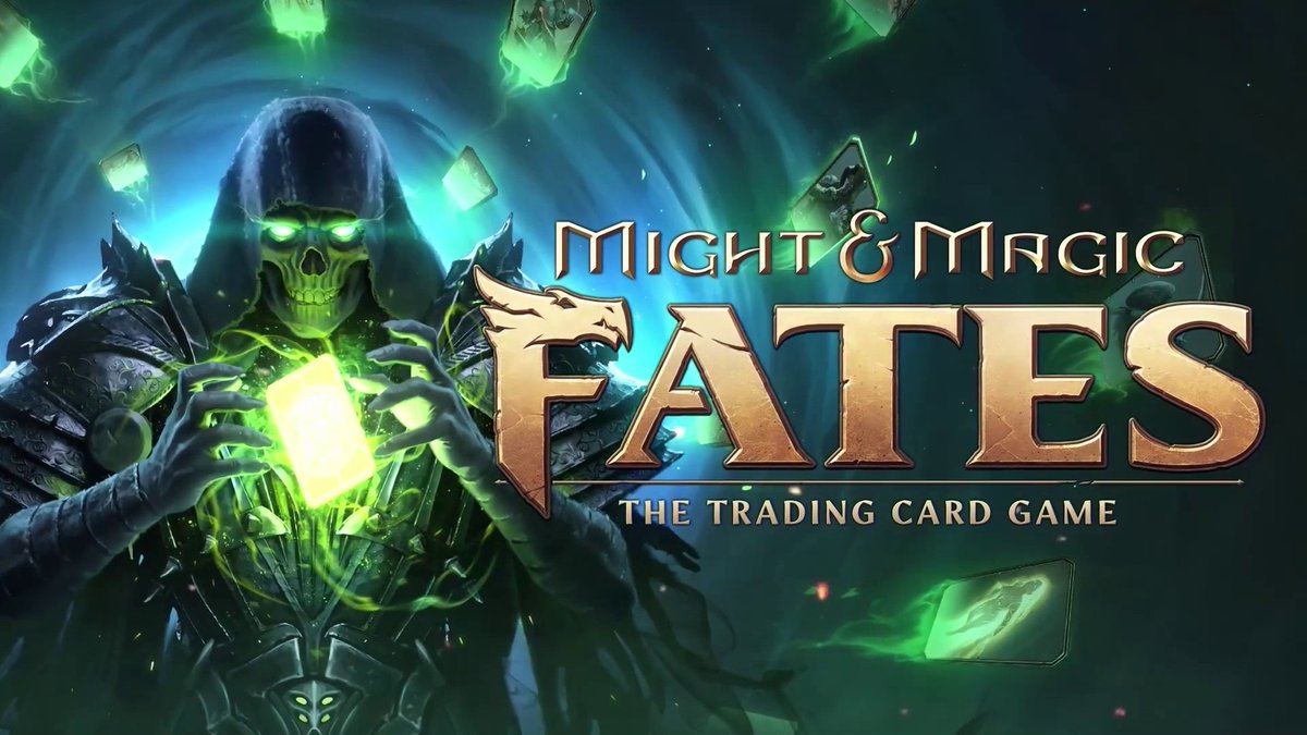 Le jeu de cartes Might &amp; Magic Fates TCG est disponible sur Steam et sur mobile ! ⚔️ Collectionnez des Héros et construisez votre deck parfait, invoquez des créatures iconiques et lancez des sorts dévastateurs ! 🃏🏆 🖥️📱 Jouez gratuitement :