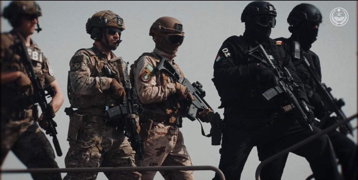 القوة الأمنية السعودية تختتم مشاركتها في التمرين التعبوي #أمن_الخليج_العربي4 بدولة قطر.