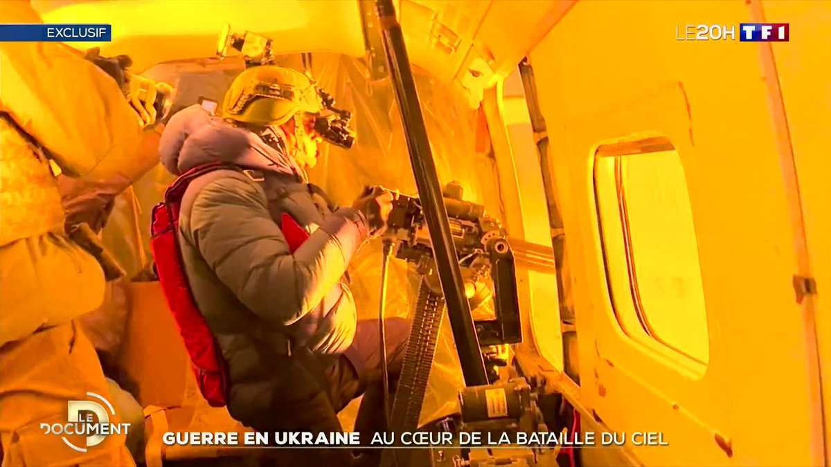 🔴 Guerre en Ukraine : au coeur de la bataille du ciel ➡️ Reportage exclusif de gwendoline debono et Wartner Vincent pour #LE20H de TF1