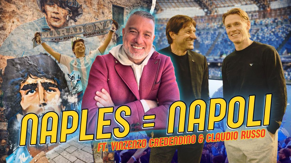 I went to Naples for CBS Sports Golazo ⚽️ and took advantage to seat down with two journalists who live, eat, sleep Naples and #Napoli to talk about the city, the club and of course, Maradona: Vincenzo Credendino and Claudio Russo. This #CoffeewithGuillem is very special. I hope you enjoy the conversation.