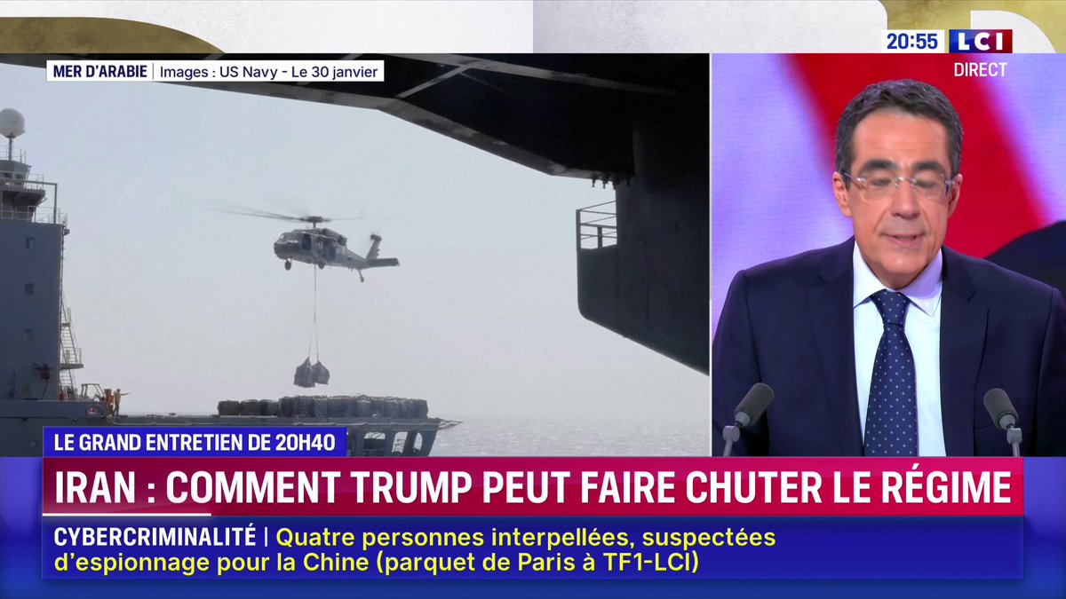 🗣️ "Si les Américains devaient attaquer l’Iran, ils enverraient dans un premier temps des centaines de Tomahawks et, pour les sites les plus renforcés, ils feraient appel à l’avion B-2 avec sa bombe de plus de 13 tonnes." 💬 Xavier Tytelman, consultant aéronautique et défense