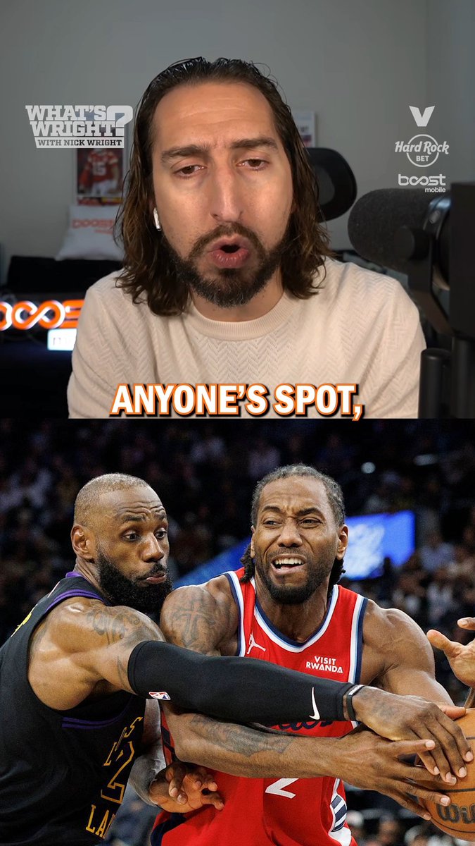 “LeBron did not take anyone’s spot because LeBron’s spot is guaranteed… because he’s LeBron f***ing James.” nick wright says just like Kobe Bryant & Michael Jordan at the end of their careers, obviously LeBron should be an All-Star
