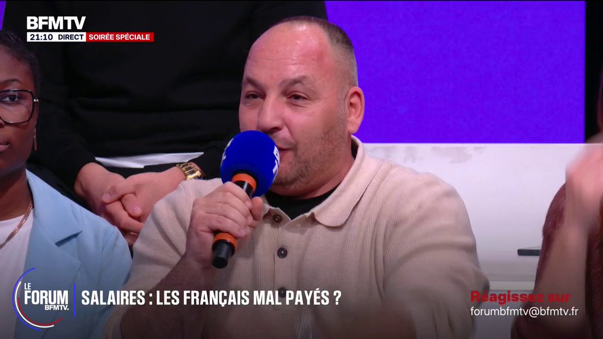 Dominico, artisan du BTP et ancien expatrié aux États-Unis, "aurait préféré rester là-bas pour le salaire" #FORUMBFM