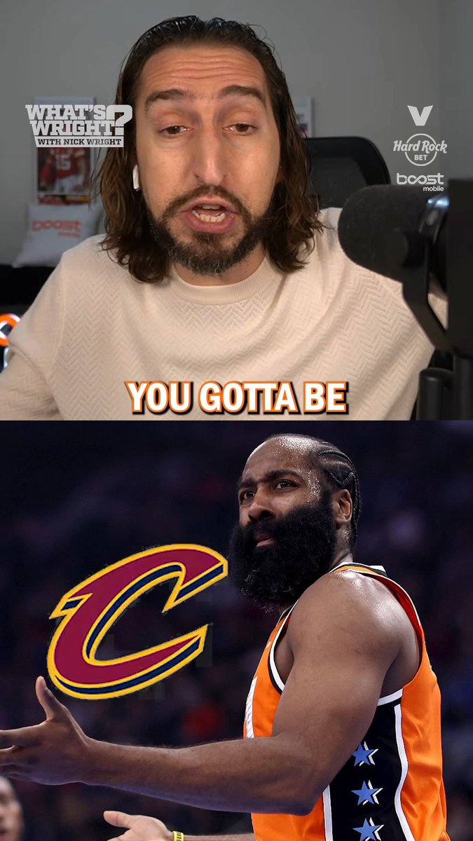 “Cleveland, you’re gonna sign up for this? Are you kidding me?” nick wright is stunned the Cavs want to be involved in the James Harden business