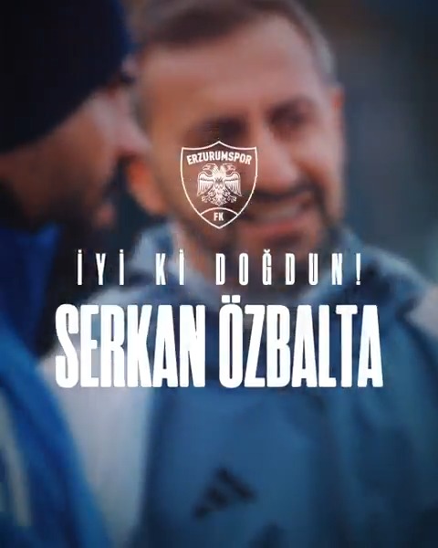 Bugün Teknik Direktörümüz Serkan Özbalta’nın doğum günü. Kıymetli hocamızın doğum gününü kutluyor; sağlık, mutluluk ve başarılarla dolu bir yıl diliyoruz. Birlikte nice hedeflere, nice zaferlere… 💙🤍
