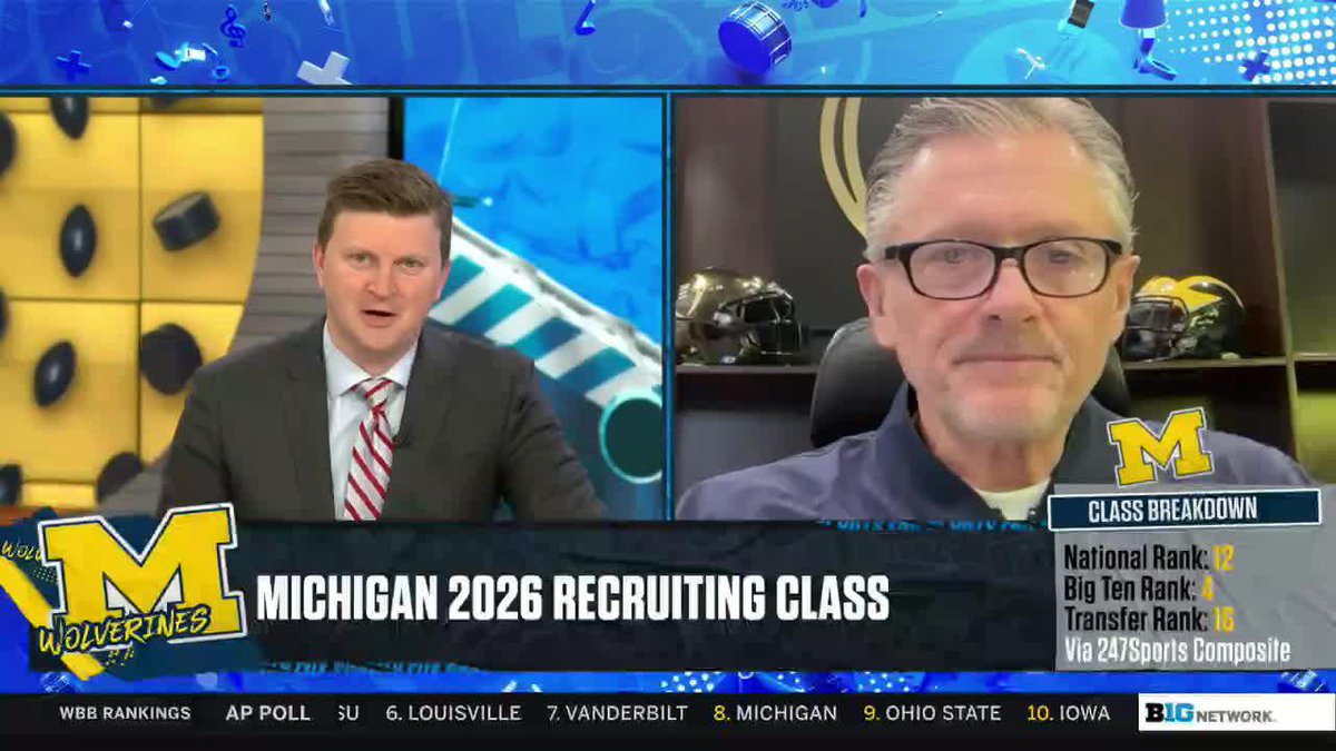 "Our staff has been very well received, and we're excited to get going." Michigan Football HC Kyle Whittingham on getting settled in Ann Arbor 〽️