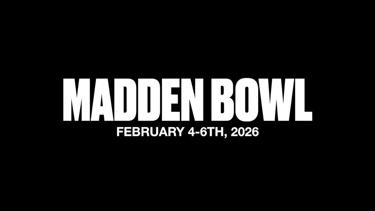 Every play, every down, every game. It all leads to this moment. The MCS26 Madden Bowl is HERE 🔥