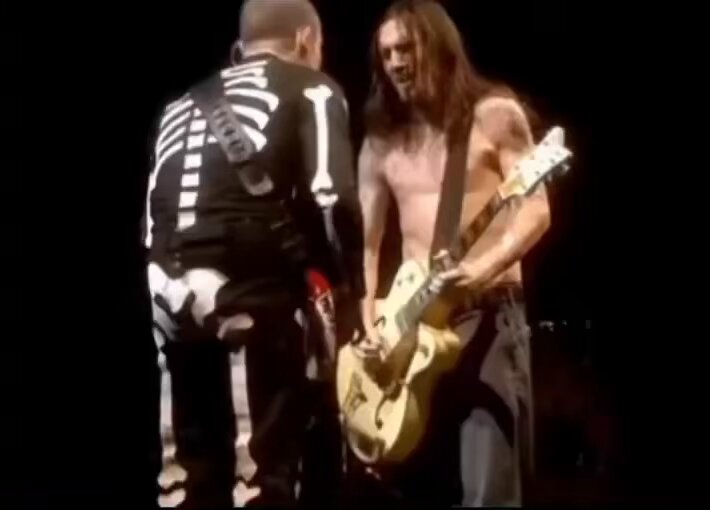 In 2003, Red Hot Chili Peppers played "Californication" live at Slane Castle but started it with a haunting, improvised intro you'll never hear on the studio version