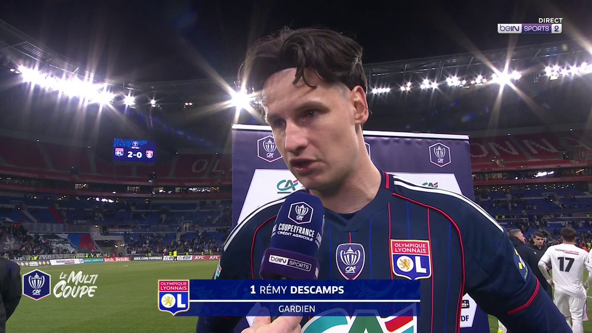 Descamps : ยซ ๐ ๐ฬ๐ ๐ ๐ค๐จ๐๐ก๐ ๐ฌโ๐๐ฉ๐๐๐ง ๐๐ ๐ฃ๐ฆ๐ ๐ข๐ก ๐ฉ๐ข๐จ๐๐๐๐ง ๐๐ ๐๐๐๐ก๐๐ฅ (la Coupe de France)โฆ ๐๐ข๐ก๐ ๐๐จ๐๐ข๐จ๐ฅ๐โ๐๐จ๐ ๐ข๐ก ๐๐ ๐ฉ๐๐จ๐ง ๐๐ก๐๐ข๐ฅ๐ ๐ฃ๐๐จ๐ฆ. ๐ค๐ ยป Elle est pour lโOL cette annรฉe ? ๐ฅ beIN SPORTS
