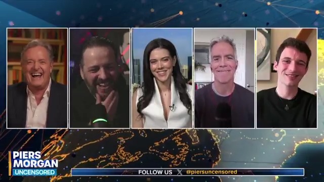 "I want to bet you and Joe Rogan I will live as long, if not longer than my new bionic hip...' Piers Morgan responds to Andrew Wilson discussing his life expectancy on Rogan's podcast. Watch more👇 📺 Piers Morgan | Andrew Wilson | Joe Rogan