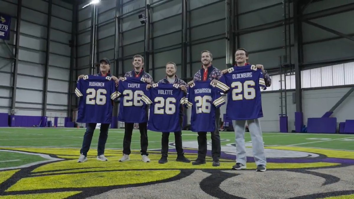 Team Casper 🤝 Vikings Earlier this year, the 2026 Winter Olympics USA Men's Curling Team came out to TCOPC. Good luck in the 2026 Milano Cortina Winter Olympic Games! 📰: