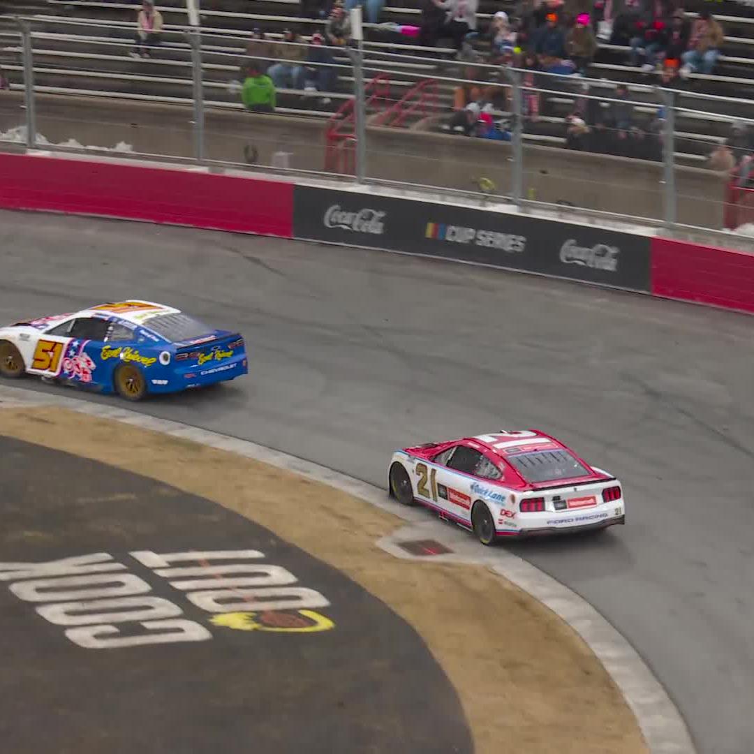 It was an all-out battle for the final transfer spot! After 75 green-flag laps, Josh Berry and Austin Cindric will advance to the Cook Out Clash at Bowman Gray Stadium.