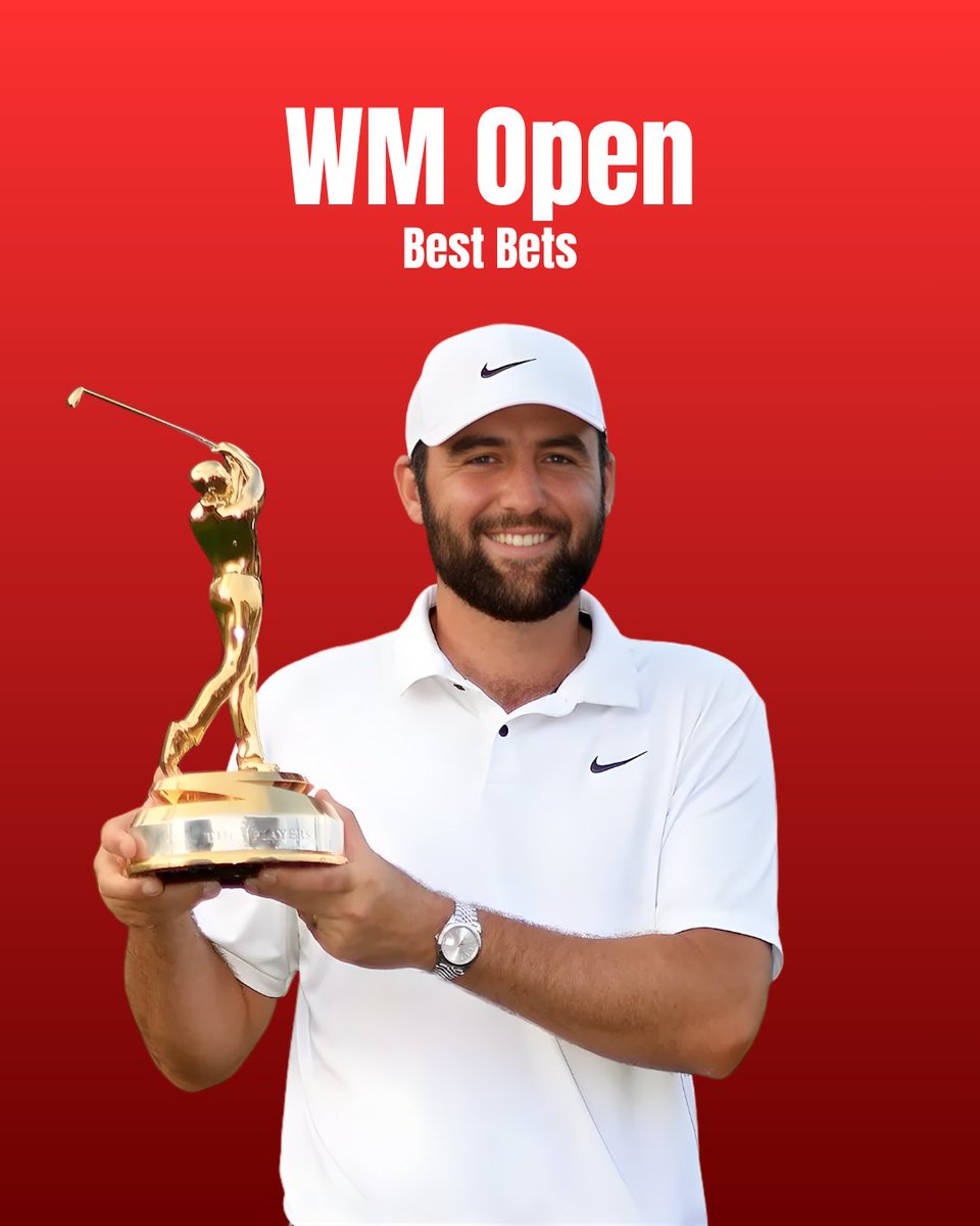 WM Open Best Bets Round 1⛳️ $100 to someone who LIKES + comments “PGA” if we sweep! ❤️⬇️ #PGATour #WMOpen