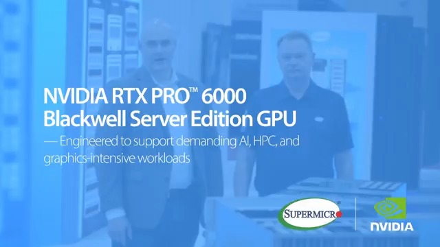 Supermicro delivers high-performance, energy-efficient AI infrastructure built on NVIDIA Enterprise Reference Architectures. Our NVIDIA-Certified Systems™ ensure guaranteed full-stack compatibility and optimized performance for your AI workloads. Click to Learn More!
