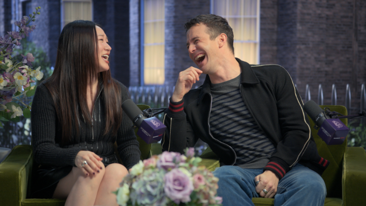 "I loved it. It felt like summer school camp filming it." Yerin Ha and Luke Thompson talk about their experience at 'My Cottage.' 😍