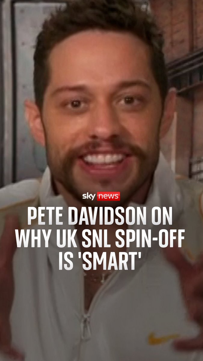 Pete Davidson on why the SNL UK spin-off is 'smart'. Davidson - a former fixture of the original US version of the hit show - reacts to the upcoming UK spin-off - and talks about some of his favourite British comedians with The Pickup co-star Keke Palmer.