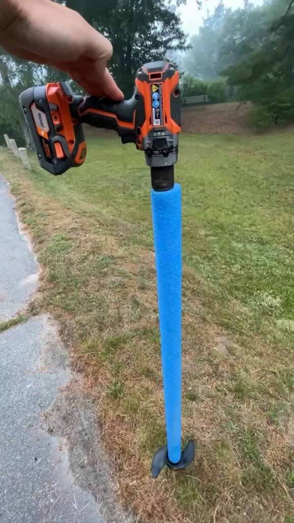 thought he was going to dig post holes