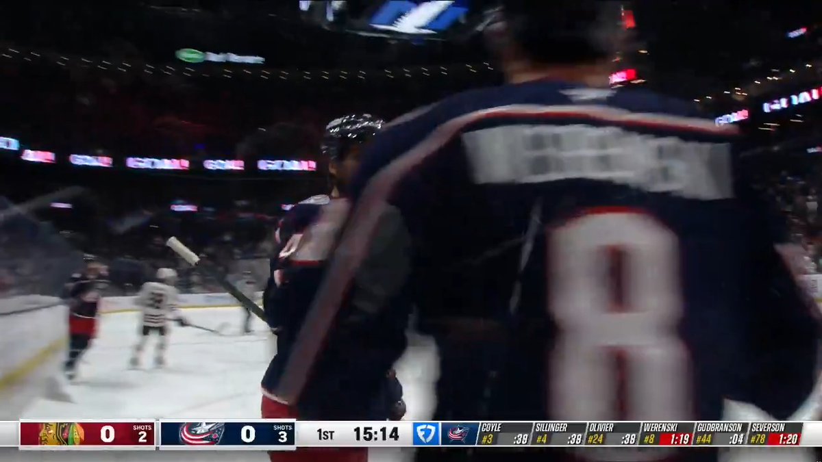 That's goal No. 20 for Zach Werenski! 🙌