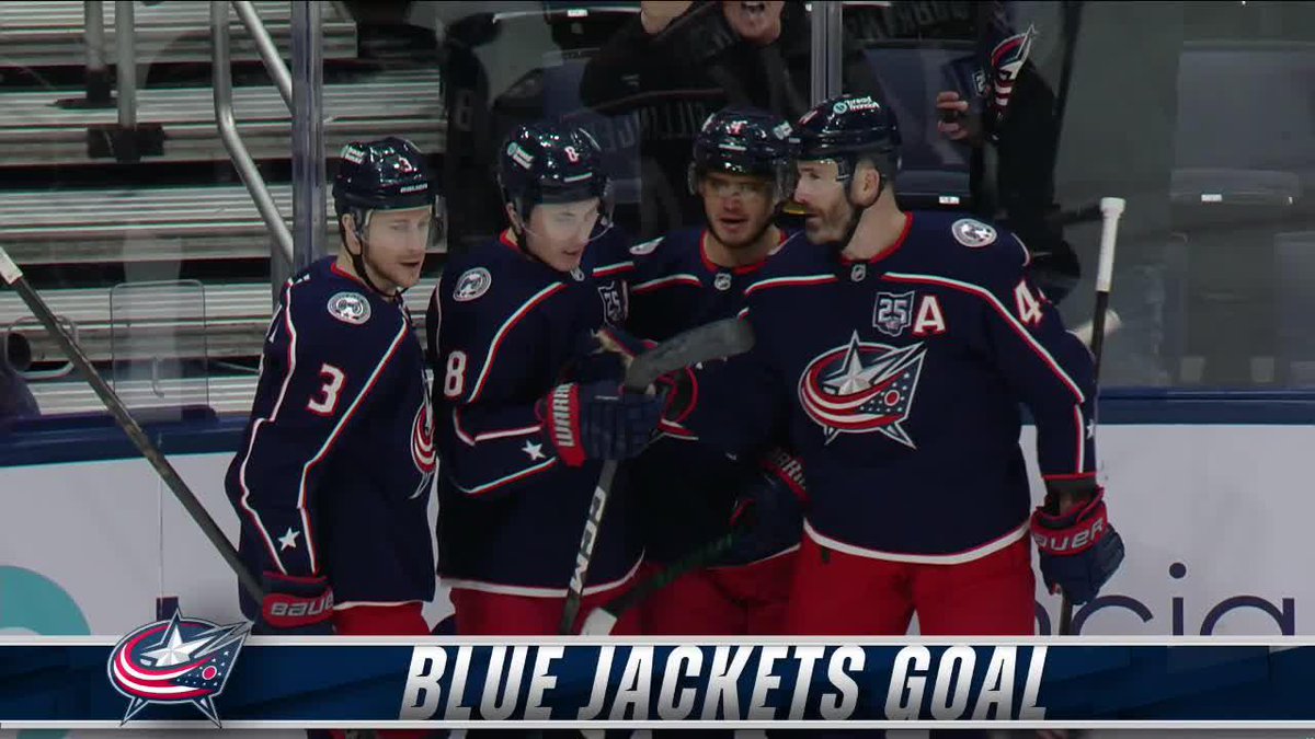 Werenski with his TWENTIETH goal of the season. 🚨 He leads the Jackets in goals... as a defenseman 😱