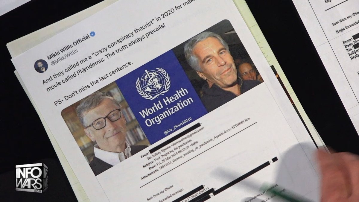 BREAKING: Epstein Plotted With Bill Gates &amp; Other Global Elites A Secret Plan To Stage A Global Pandemic That Would Pave The Way For A Planetary Medical Dictatorship!