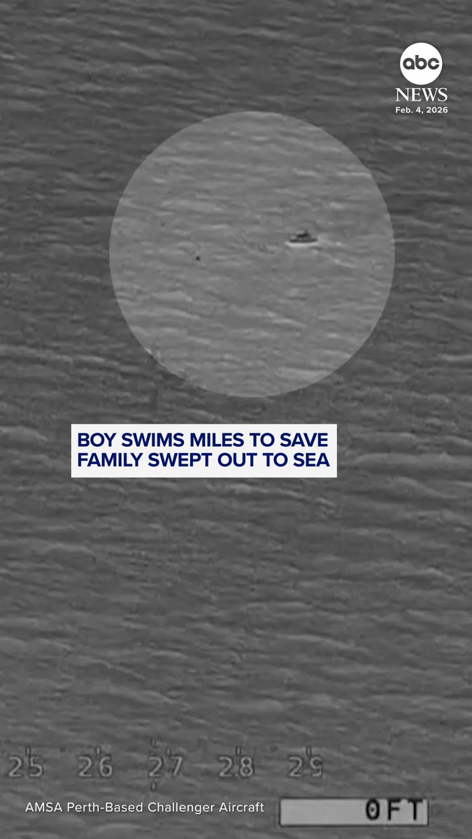 A 13-year-old Australian boy is speaking out after swimming alone for four hours without a life jacket in order to get help for his mom and siblings, who were stranded at sea. Read more here: