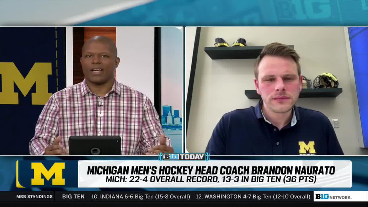 "It's letting the world know, our staff is here and we're not going anywhere" - Brandon Naurato on his new contract at Michigan