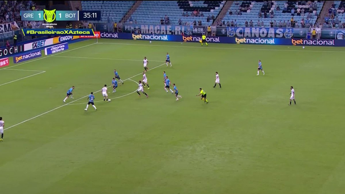 GOLAZO DEL EQUIPO DE MARTÍN ANSELMI, GOLAZO DEL BOTAFOGO 😱 Los visitantes recuperan la ventaja con una obre de arte, definición de fútbol asociación con una pincelada de Álvaro Montoro 🔥 #BrasileiraoXAzteca