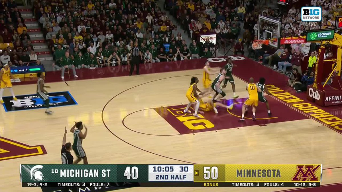 Another triple for Trey 📺: BTN